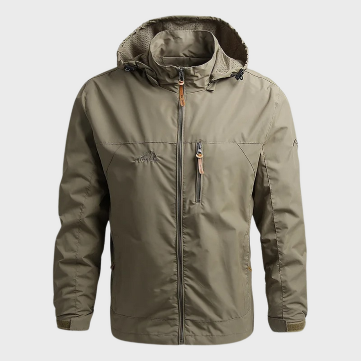 Luca | Wasserdichte Jacke mit hohem Kragen