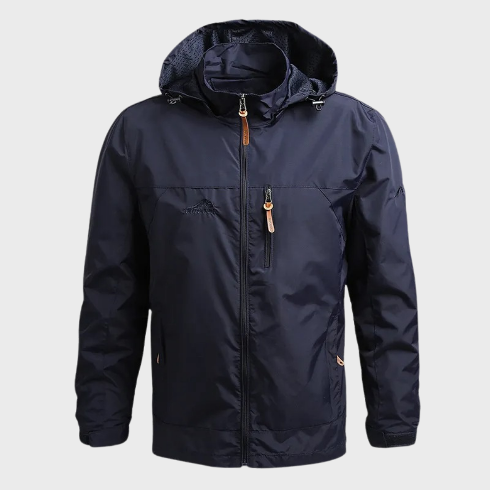 Luca | Wasserdichte Jacke mit hohem Kragen
