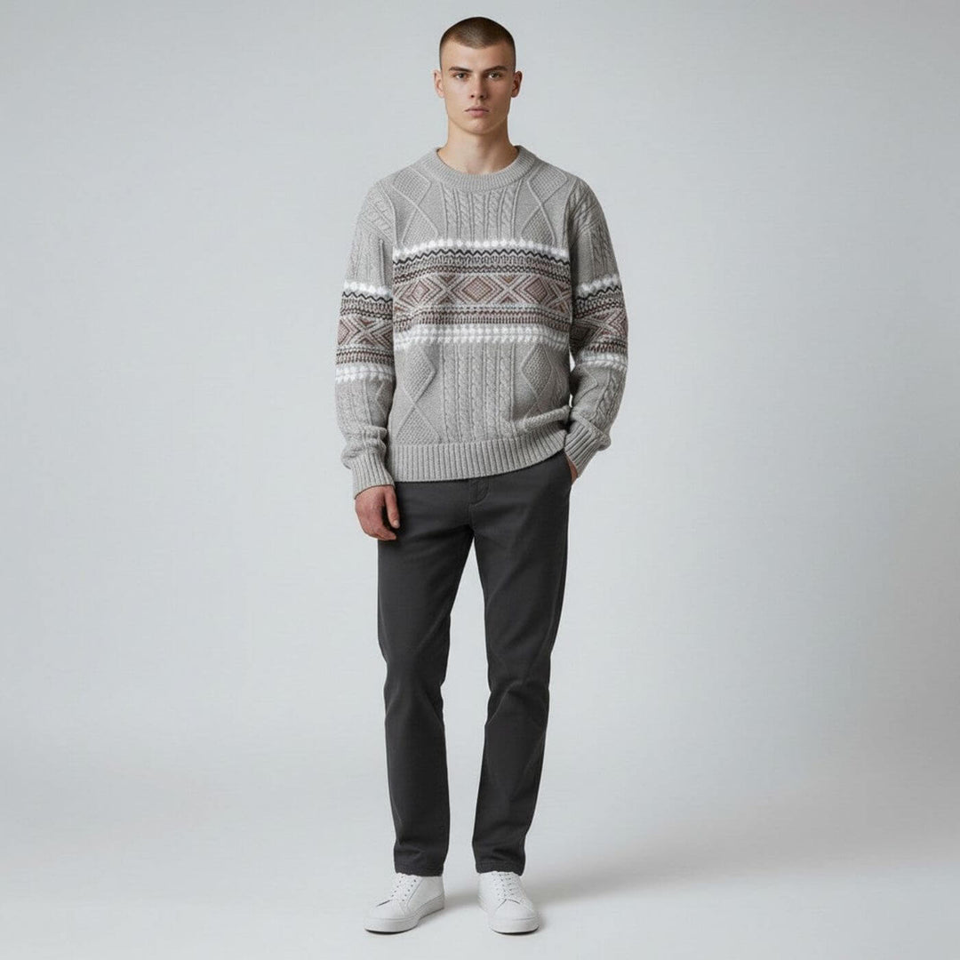 Wilhelm™ – Bequemer nordischer Strickpullover