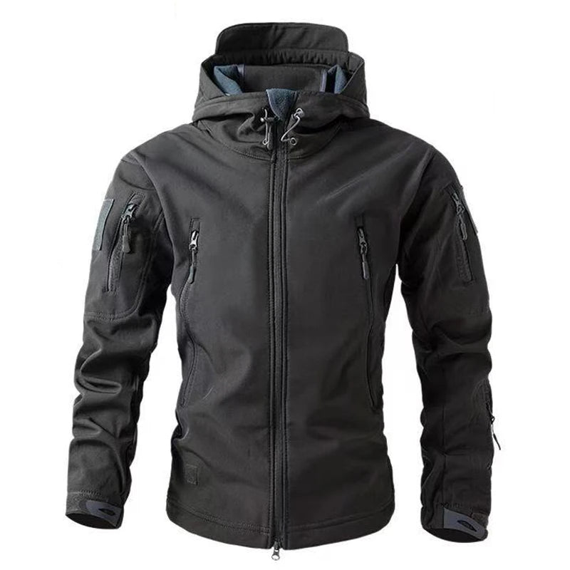 Maik | Windabweisende jacke mit Kapuze