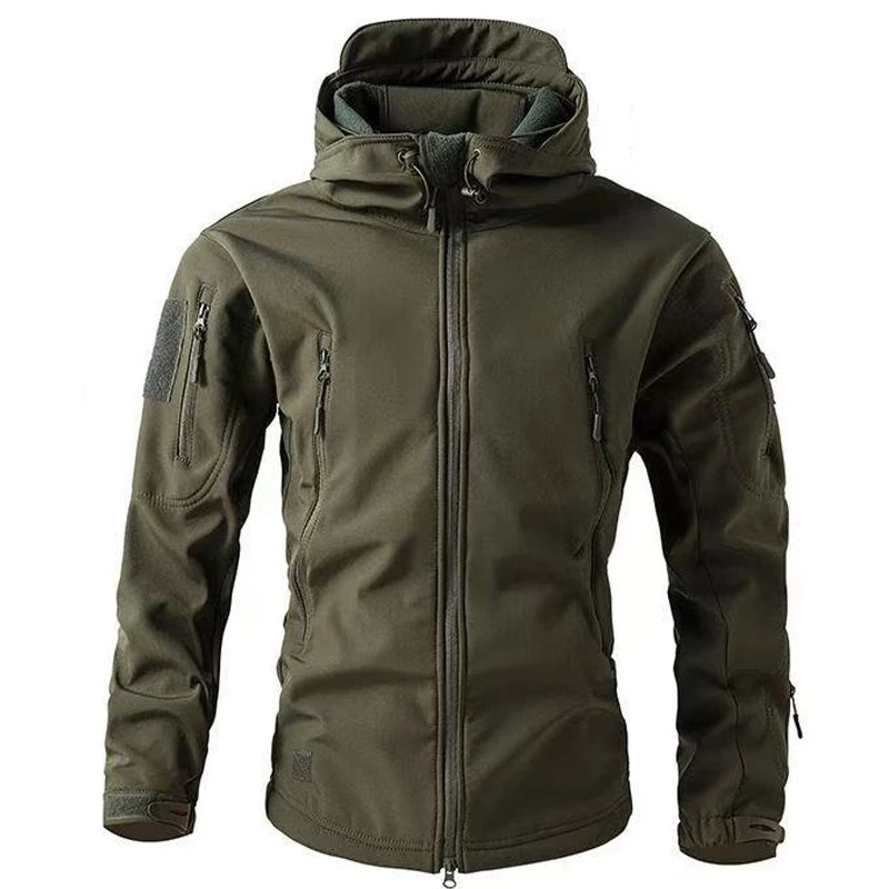 Maik | Windabweisende jacke mit Kapuze