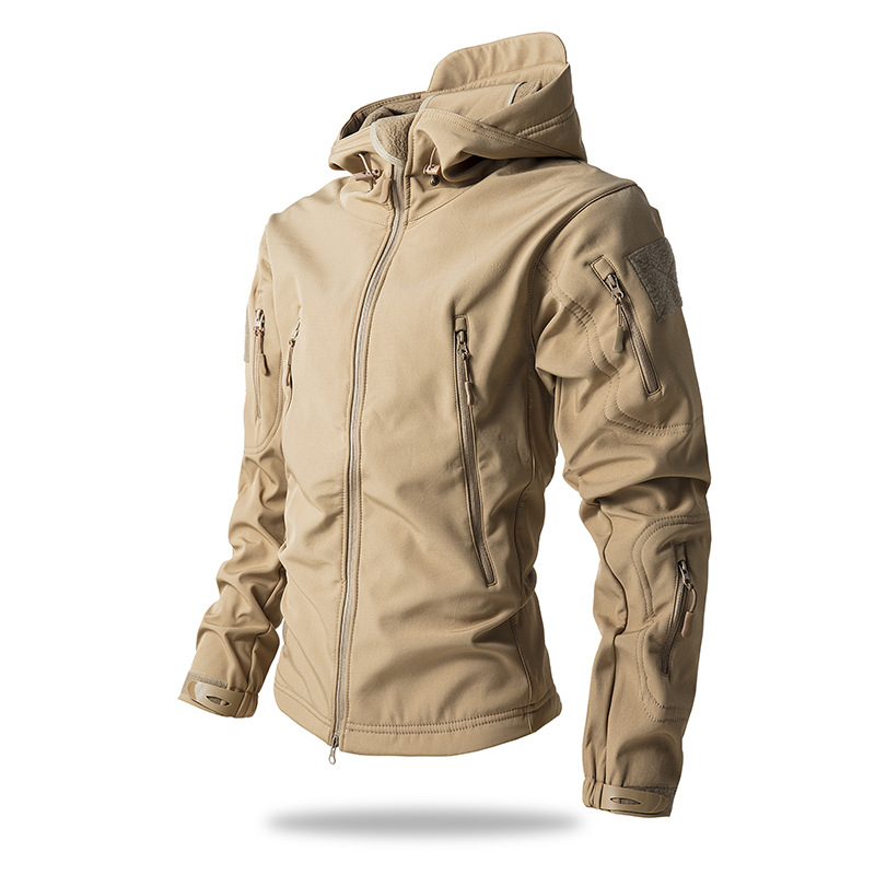 Maik | Windabweisende jacke mit Kapuze