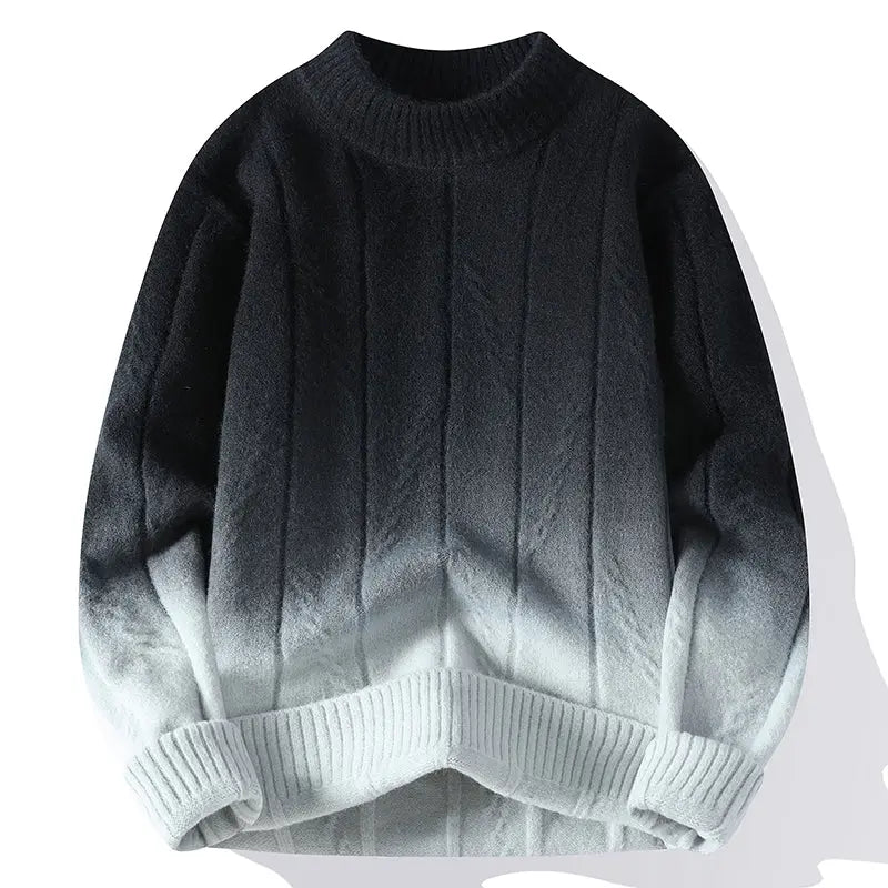 Herren Strickpullover in Farbverlauf