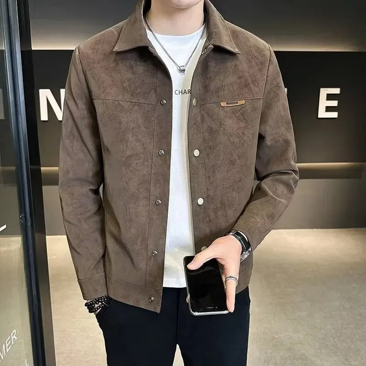 René | Lederjacke mit Reißverschluss