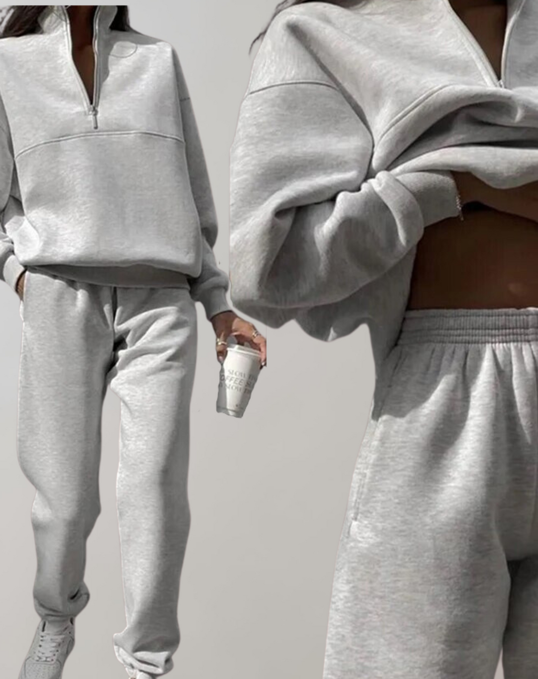 Isabelle | Elegantes Fleece-Set