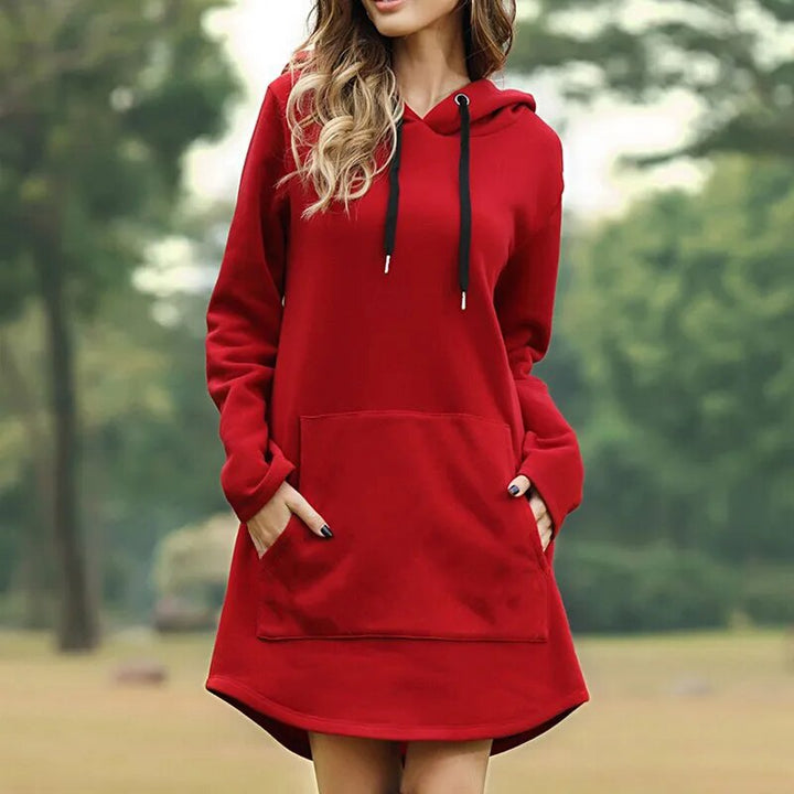 Heidi-Mode | Gemütliches Hoodie-Kleid für Damen