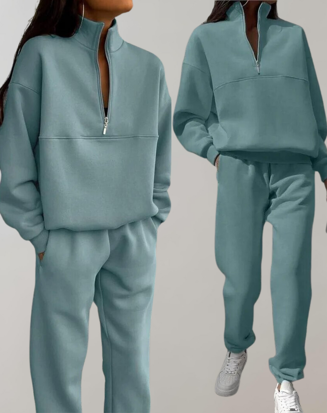 Isabelle | Elegantes Fleece-Set