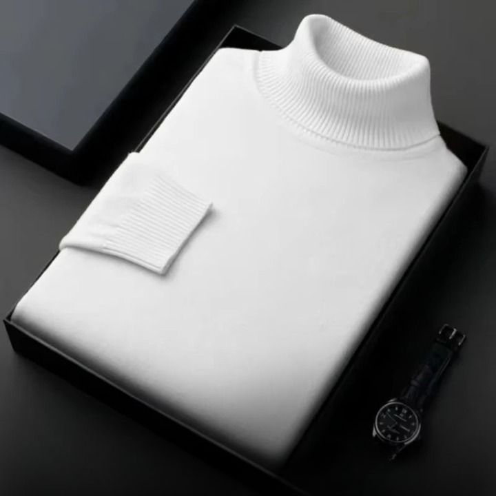 Patrick | Klassischer Kaschmir-Rollkragenpullover